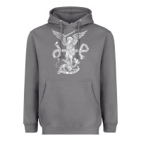 Storm st michael archangel catholic angel defend us Heavyweight Hoodie - ArtChic