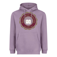 Lavender College of  central state Wilberfroce 1887 Heavyweight Hoodie - ArtChic