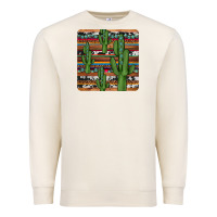 Sandshell cactus gemstone coaster Premium Sweatshirt - JahusDesignShop