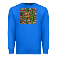 True Royal cactus gemstone coaster Premium Sweatshirt - JahusDesignShop