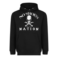 Black KENNY CHESNEY NO SHOES NATION Heavyweight Hoodie - ArtChic