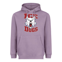 Lavender Fairbanks Ice Dogs Heavyweight Hoodie - ArtChic