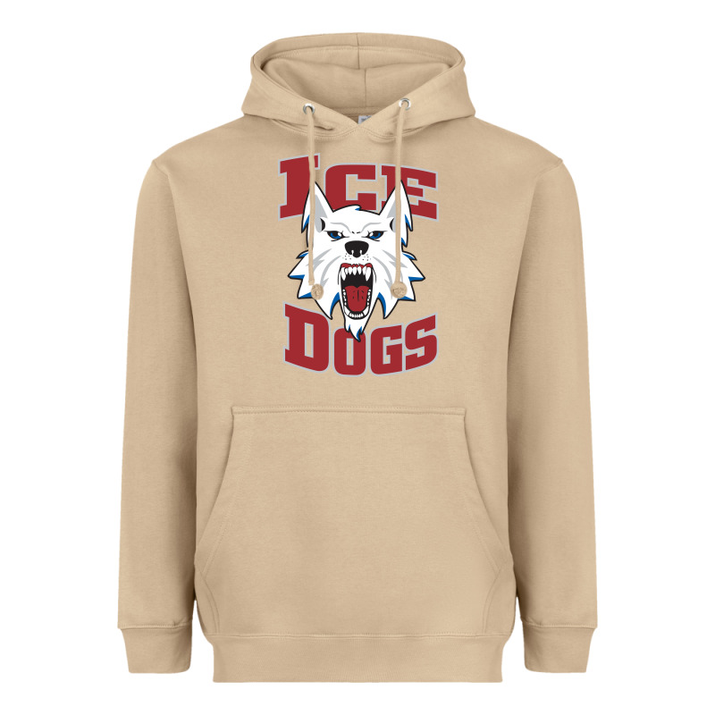 Fairbanks Ice Dogs Heavyweight Hoodie by ArtChic | Teevron