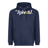 Navy The Pivot Podcast Heavyweight Hoodie - ArtChic