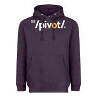 Plum The Pivot Podcast Heavyweight Hoodie - ArtChic