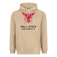 Mushroom ball.state.university.merch Heavyweight Hoodie - ArtChic