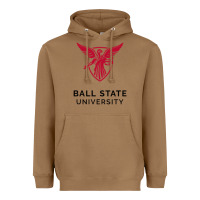 Toasted Coconut ball.state.university.merch Heavyweight Hoodie - ArtChic