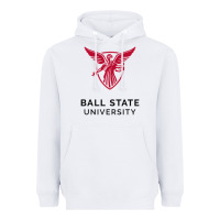 White ball.state.university.merch Heavyweight Hoodie - ArtChic