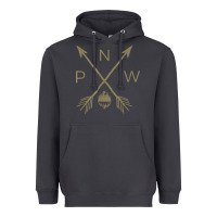 Smoke pacific northwest mountain  cool pnw pacific northwest t shirt Heavyweight Hoodie - ArtChic
