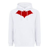 White red hood Heavyweight Hoodie - ArtChic