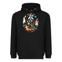 Puffin Rock Gift For Fans Puffin Rock Characters Heavyweight Hoodie | Teevron