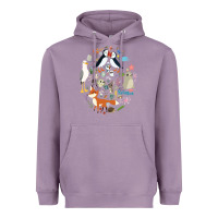 Lavender Puffin Rock gift for fans puffin rock characters Heavyweight Hoodie - ArtChic