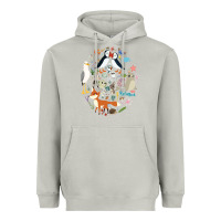Moon Dust Puffin Rock gift for fans puffin rock characters Heavyweight Hoodie - ArtChic