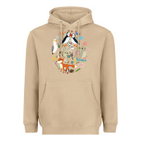 Mushroom Puffin Rock gift for fans puffin rock characters Heavyweight Hoodie - ArtChic