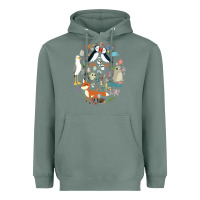 Sage Puffin Rock gift for fans puffin rock characters Heavyweight Hoodie - ArtChic