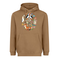 Toasted Coconut Puffin Rock gift for fans puffin rock characters Heavyweight Hoodie - ArtChic