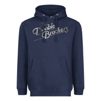 Navy The Doobie Brothers Heavyweight Hoodie - ArtChic