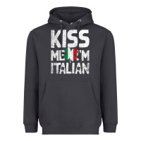 Smoke Kiss Me I'm Italian Heavyweight Hoodie - ArtChic