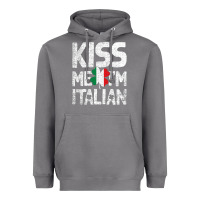 Storm Kiss Me I'm Italian Heavyweight Hoodie - ArtChic