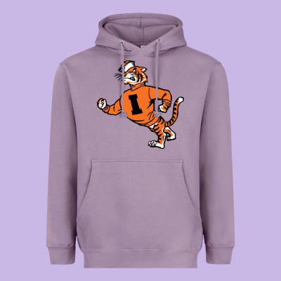 Vintage Walking Angry Tiger Idaho State Heavyweight Hoodie Designed By Artchic