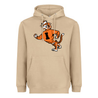 Mushroom Vintage Walking Angry Tiger Idaho State Heavyweight Hoodie - ArtChic