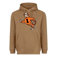Toasted Coconut Vintage Walking Angry Tiger Idaho State Heavyweight Hoodie - ArtChic