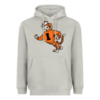 Moon Dust Vintage Walking Angry Tiger Idaho State Heavyweight Hoodie - ArtChic