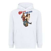 White the monkees Heavyweight Hoodie - ArtChic