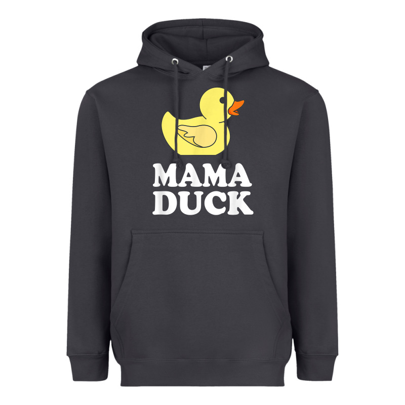 Mama Duck T Shirt Funny Mother Bird Gift Heavyweight Hoodie by ArtChic | Teevron