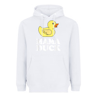 White mama duck t shirt funny mother bird gift Heavyweight Hoodie - ArtChic
