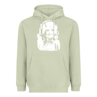 Matcha dolly parton distressed photo Heavyweight Hoodie - ArtChic