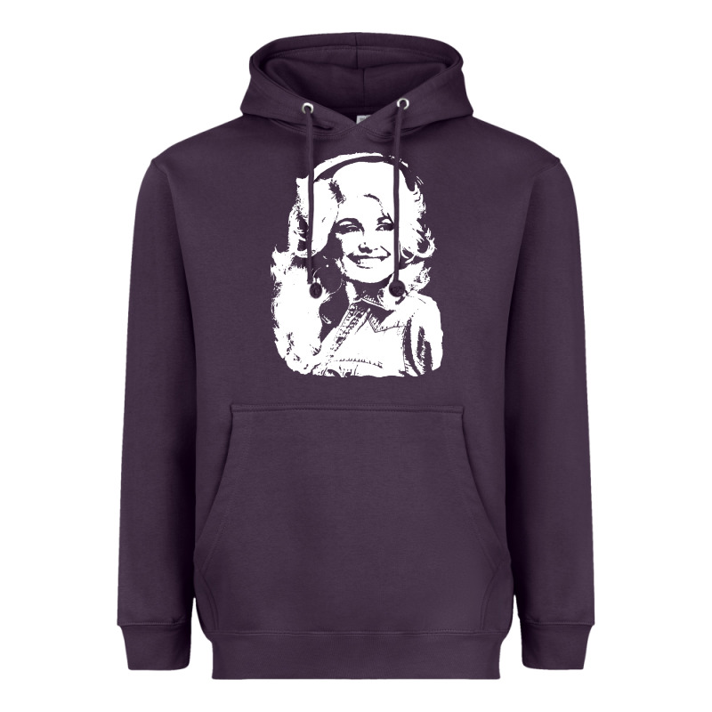 Dolly Parton Distressed Photo Heavyweight Hoodie by ArtChic | Teevron