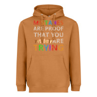 Meerkat mistakes are proof that you are trying teacher inspirational t shirt Heavyweight Hoodie - StudioElite