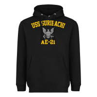 Black uss suribachi ae 21 t shirt Heavyweight Hoodie - StudioElite
