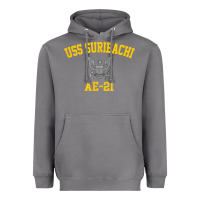 Uss Suribachi Ae 21 T Shirt Heavyweight Hoodie | Teevron