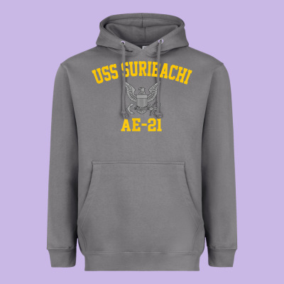 Uss Suribachi Ae 21 T Shirt Heavyweight Hoodie Designed By Studioelite