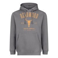 Storm deadwood south dakota usa vintage distressed style design long sleeve Heavyweight Hoodie - StudioElite