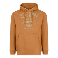 Meerkat deadwood south dakota usa distressed skull design souvenir premium t s Heavyweight Hoodie - StudioElite