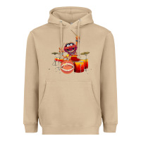 The Muppets Animal Drummer Heavyweight Hoodie | Teevron