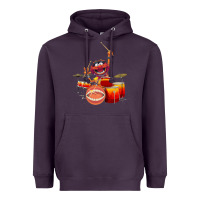 Plum The muppets animal drummer Heavyweight Hoodie - StudioElite