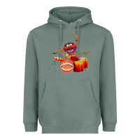 Sage The muppets animal drummer Heavyweight Hoodie - StudioElite