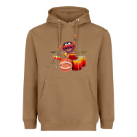 Toasted Coconut The muppets animal drummer Heavyweight Hoodie - StudioElite