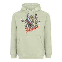 Matcha trust the government skull native american chief native t shirt Heavyweight Hoodie - StudioElite
