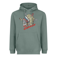 Sage trust the government skull native american chief native t shirt Heavyweight Hoodie - StudioElite