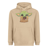 Mushroom Baby yoda Heavyweight Hoodie - StudioElite