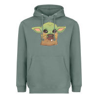 Sage Baby yoda Heavyweight Hoodie - StudioElite