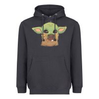 Smoke Baby yoda Heavyweight Hoodie - StudioElite