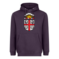 Plum brown university Heavyweight Hoodie - StudioElite
