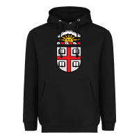 Black brown university Heavyweight Hoodie - StudioElite