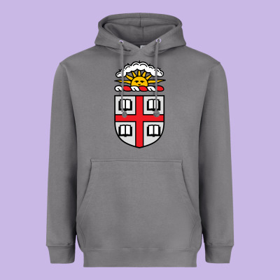 Brown University Heavyweight Hoodie Designed By Studioelite